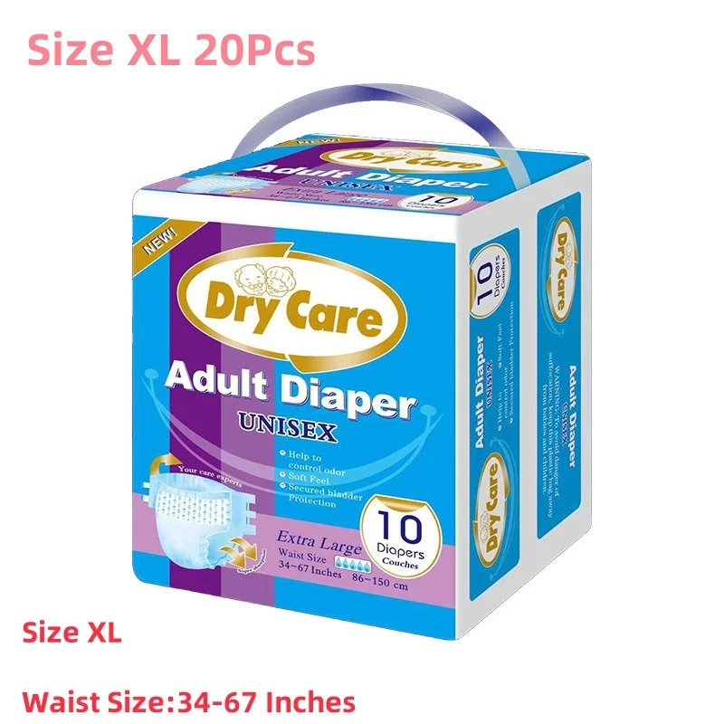 Diapering - 20 szt. Wielorazowe pieluchomajtki dla dorosłych