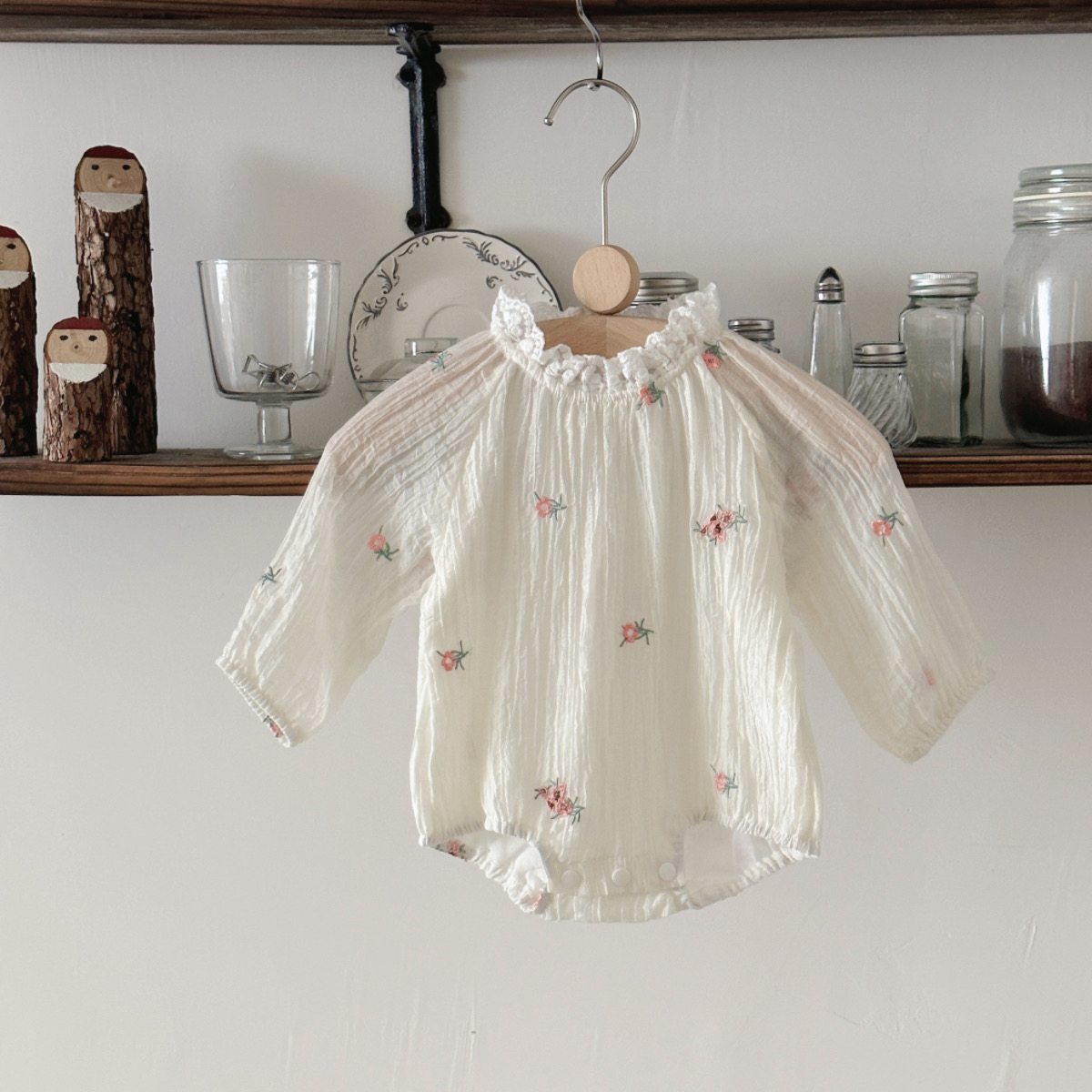 Newborn Baby Girl Romper Floral - Letnie noworodki 0-18M dziewczęce ubrania dla