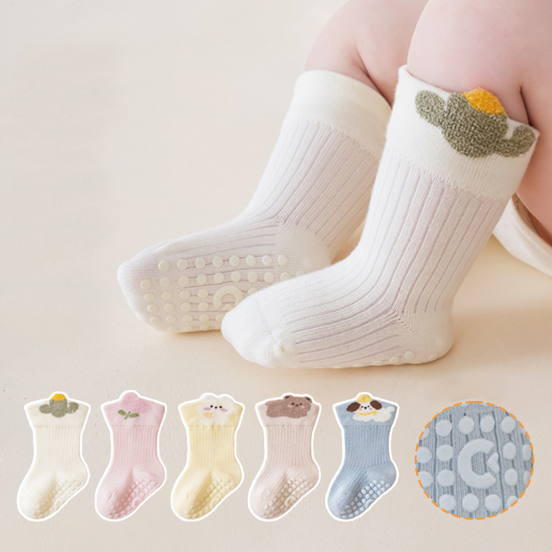 Unisex Baby Socks Non Slip - Antypoślizgowe skarpetki dziecięce z miękką podeszwą