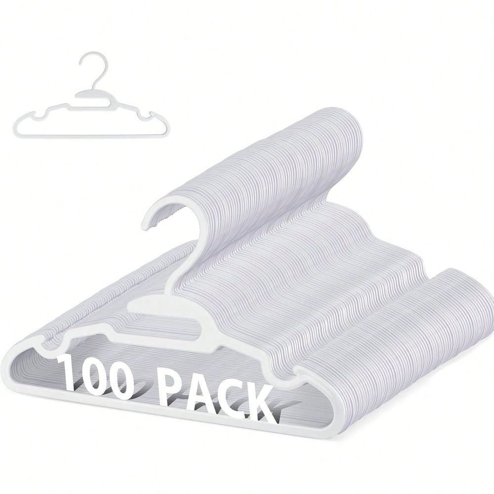 Baby Clothes - 70 sztuk w opakowaniu, plastikowe wieszaki