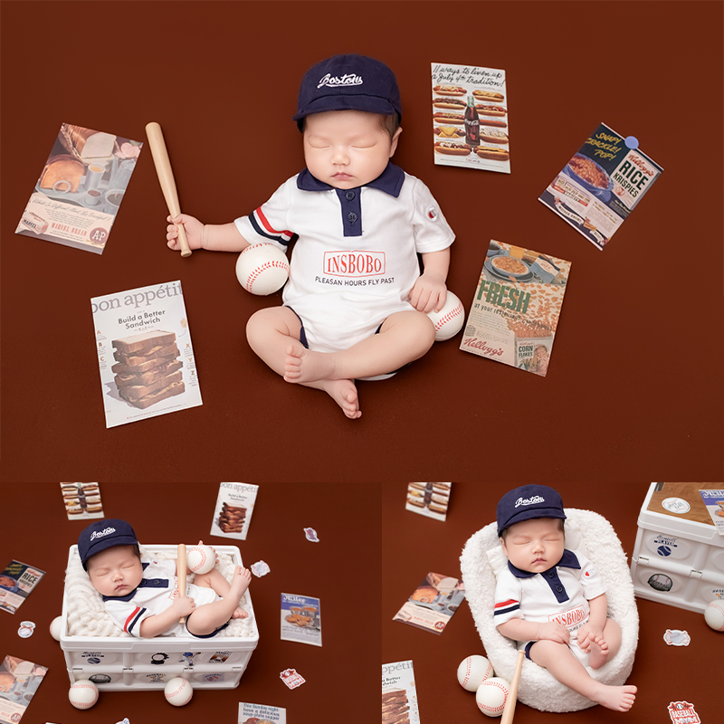 Infant Photography Props Outfit - Zestaw do sesji zdjęciowej noworodka w