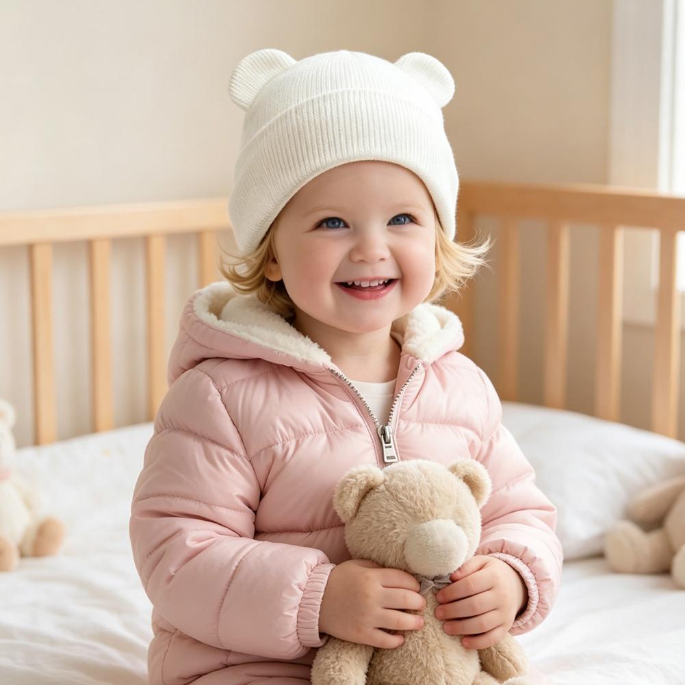Zimowa czapka dla niemowląt z  – Infant Beanie Hat With Ears recenzja i cena