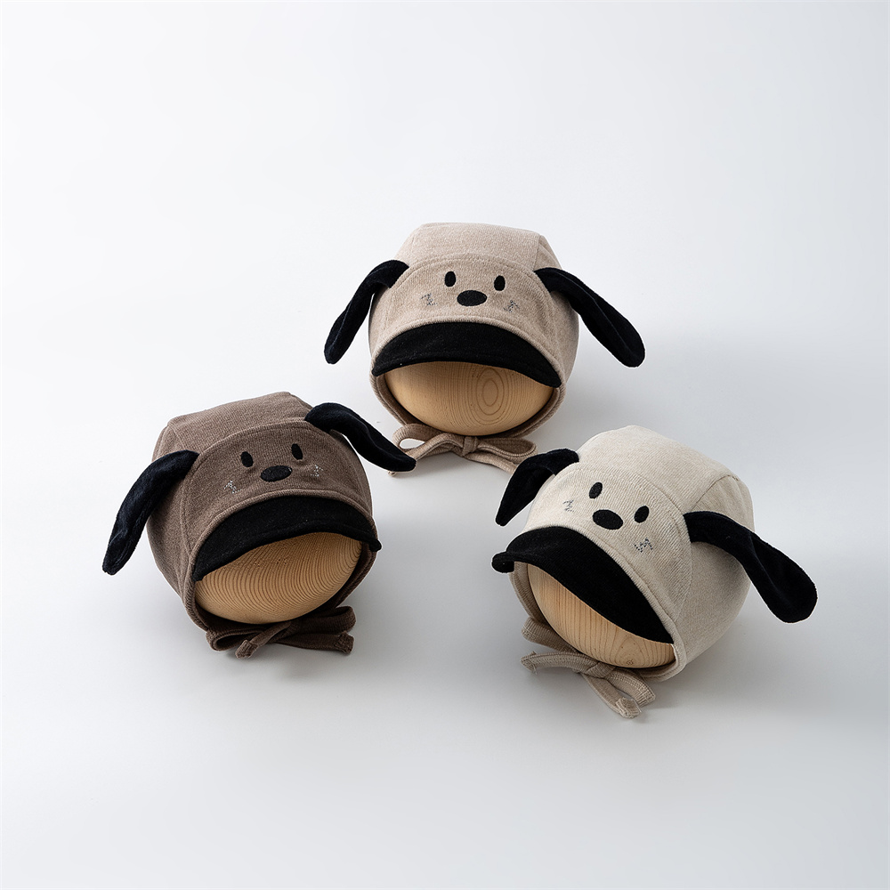 Czapka bawełniana z uszami psa – Infant Beanie Hat With Ears recenzja i cena