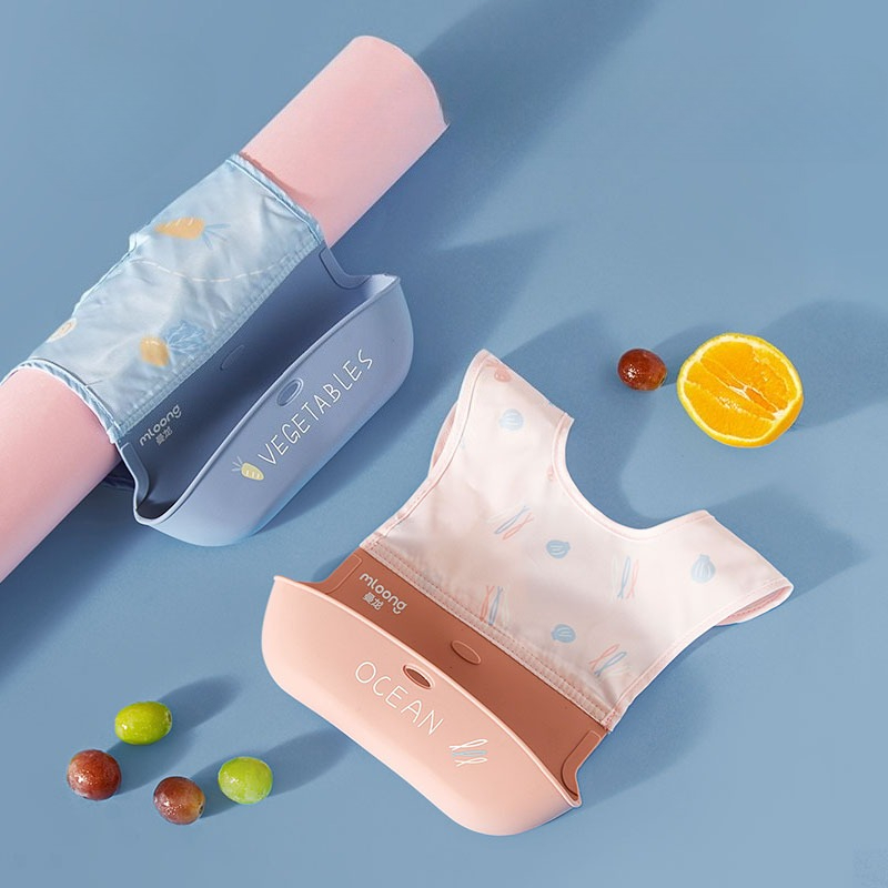 Śliniaki dziecięce wodoodporne – Waterproof Baby Bibs Silicone recenzja i cena