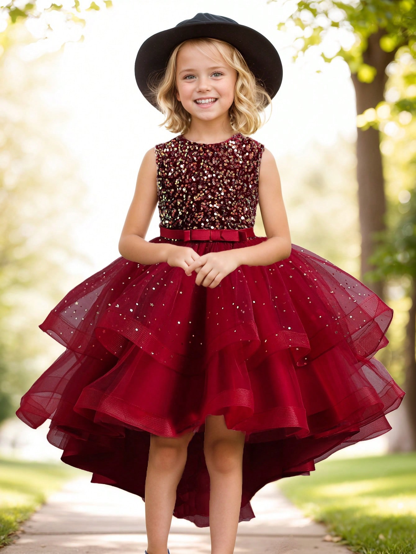 Sukienka dla dziewczynki, księ – Toddler Girl Tulle Party Dress recenzja i cena