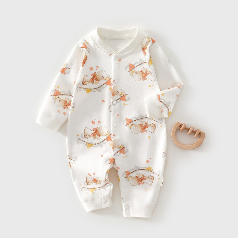 AYNIGIELL wiosna jesień 0-12 m – Newborn Baby Girl Romper Floral recenzja i cena