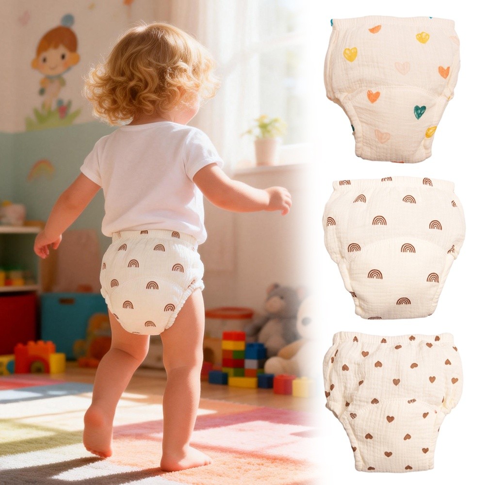 Bawełniane pieluchomajtki tren – Toddler Training Pants Leak Proof recenzja i cena