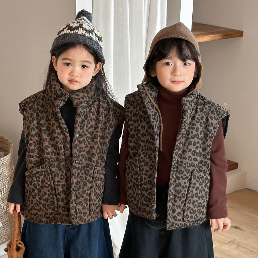 Dziecięca kamizelka z nadrukie – Toddler Boy Winter Fleece Jacket recenzja i cena