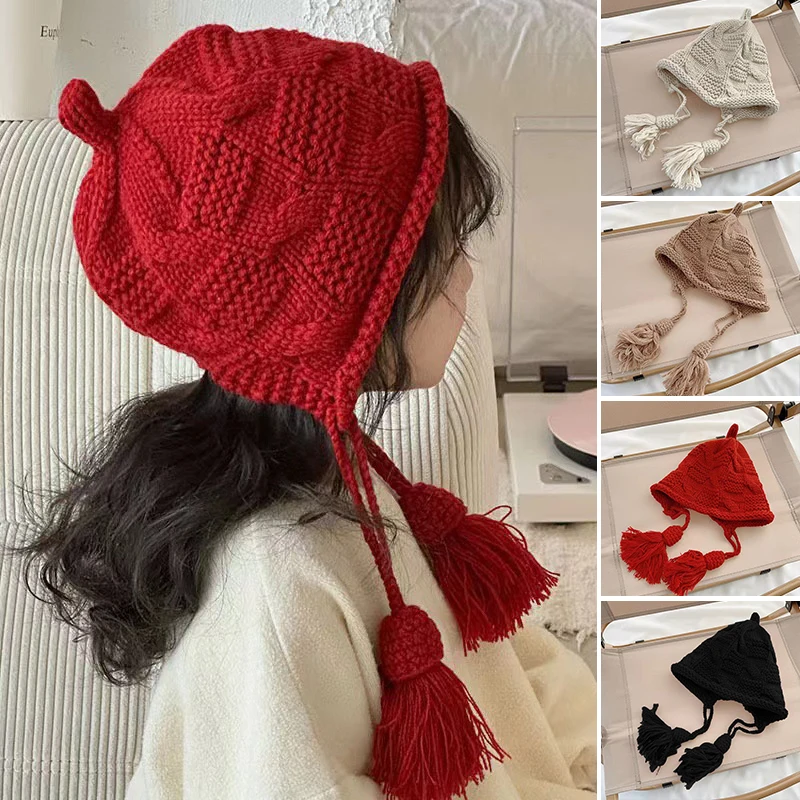 Zimowa ciepła czapka dziecięca – Infant Beanie Hat With Ears recenzja i cena