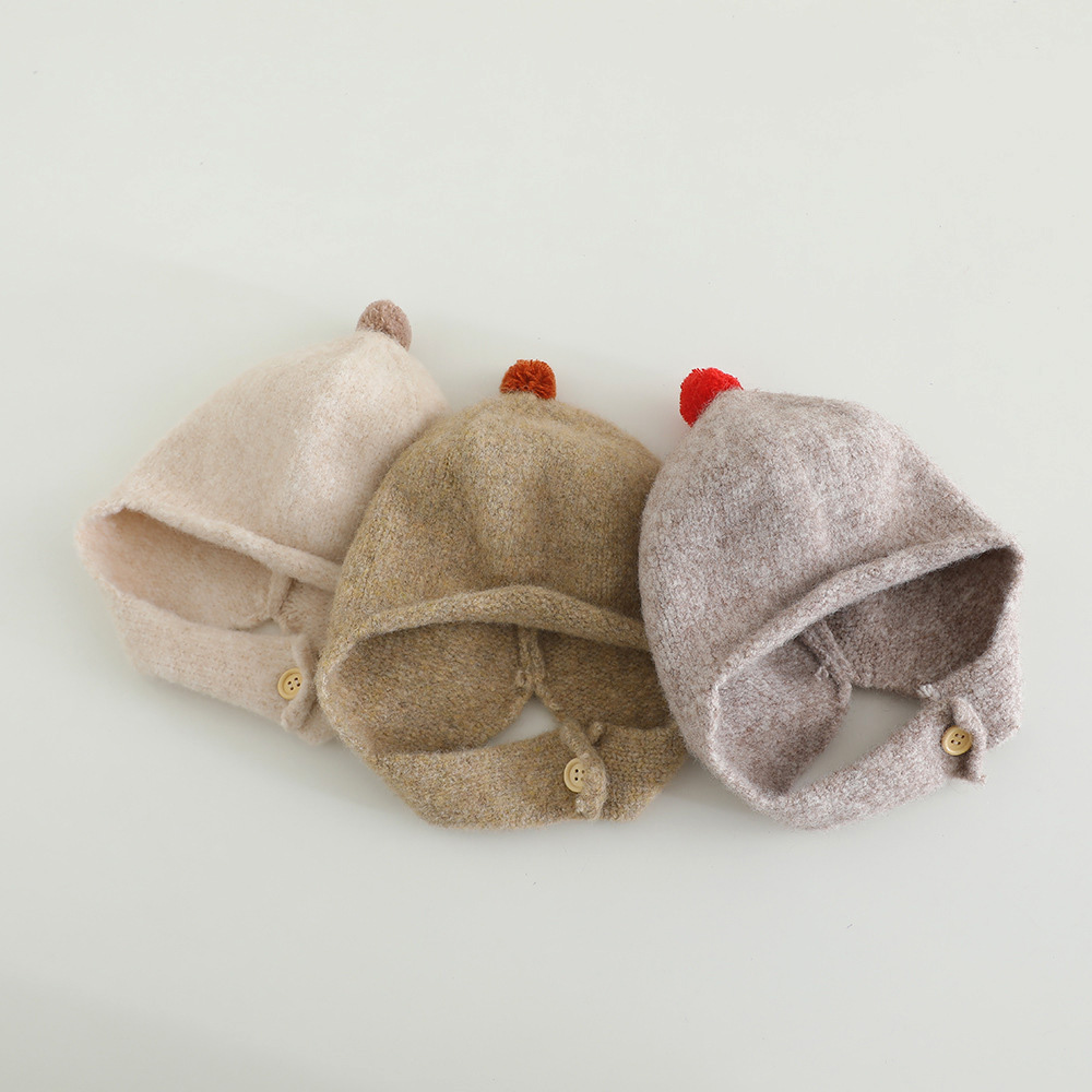 Zimowa dziergana czapka z naus – Infant Beanie Hat With Ears recenzja i cena