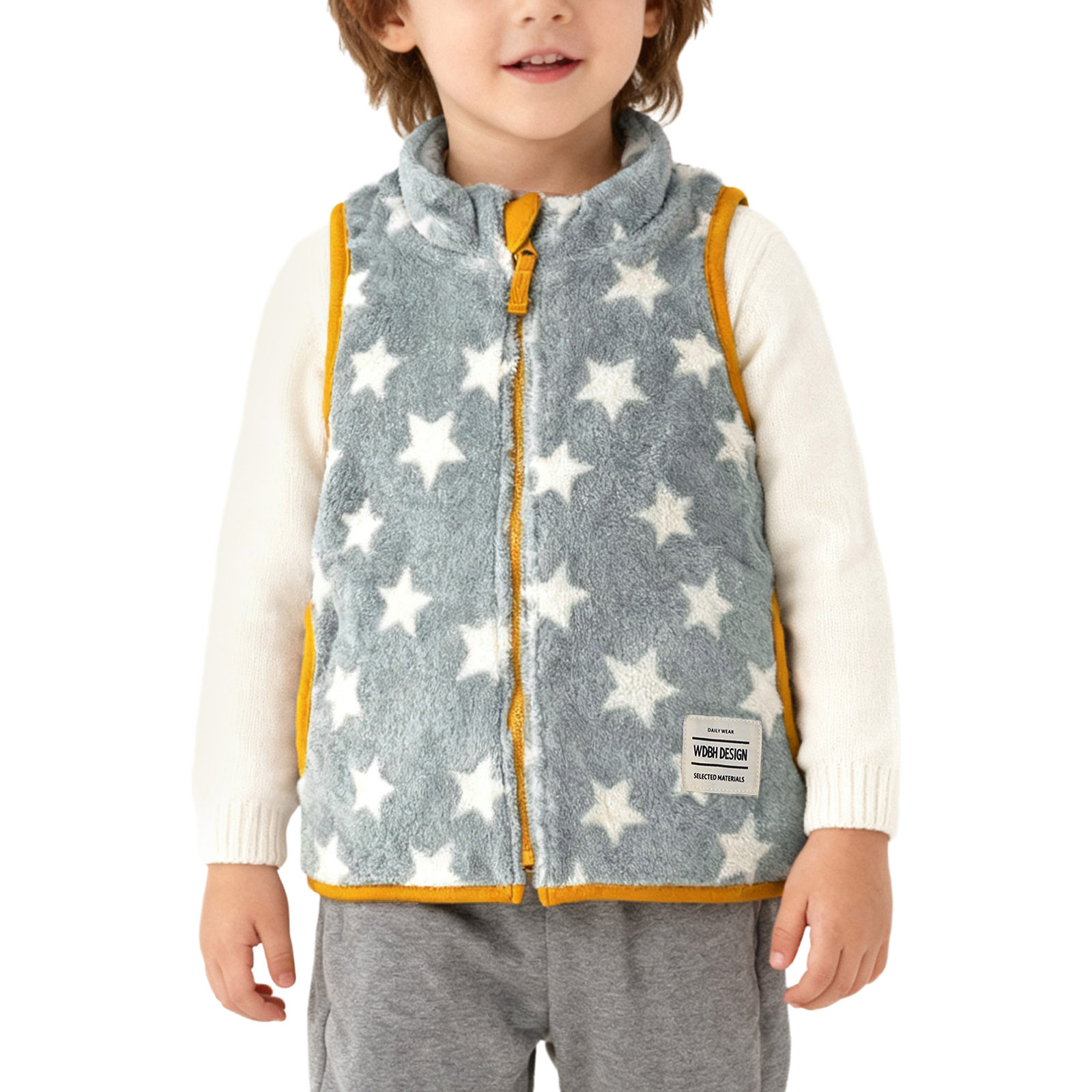 Kamizelka polarowa dla niemowl – Toddler Boy Winter Fleece Jacket recenzja i cena