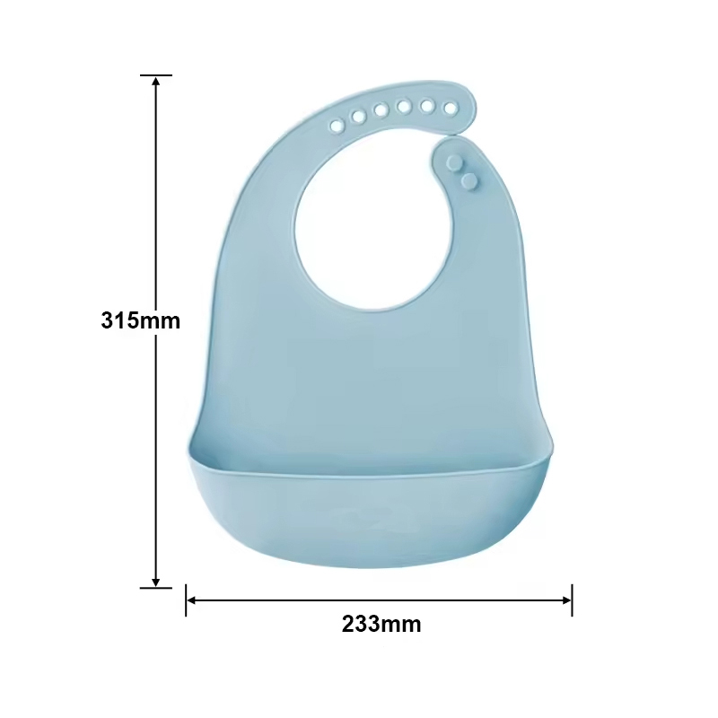 Żywność niemowlęca miękka ślin – Waterproof Baby Bibs Silicone recenzja i cena
