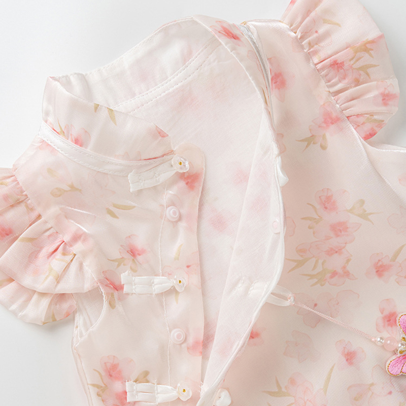 Letnie nowonarodzone dziewczyn – Newborn Baby Girl Romper Floral recenzja i cena