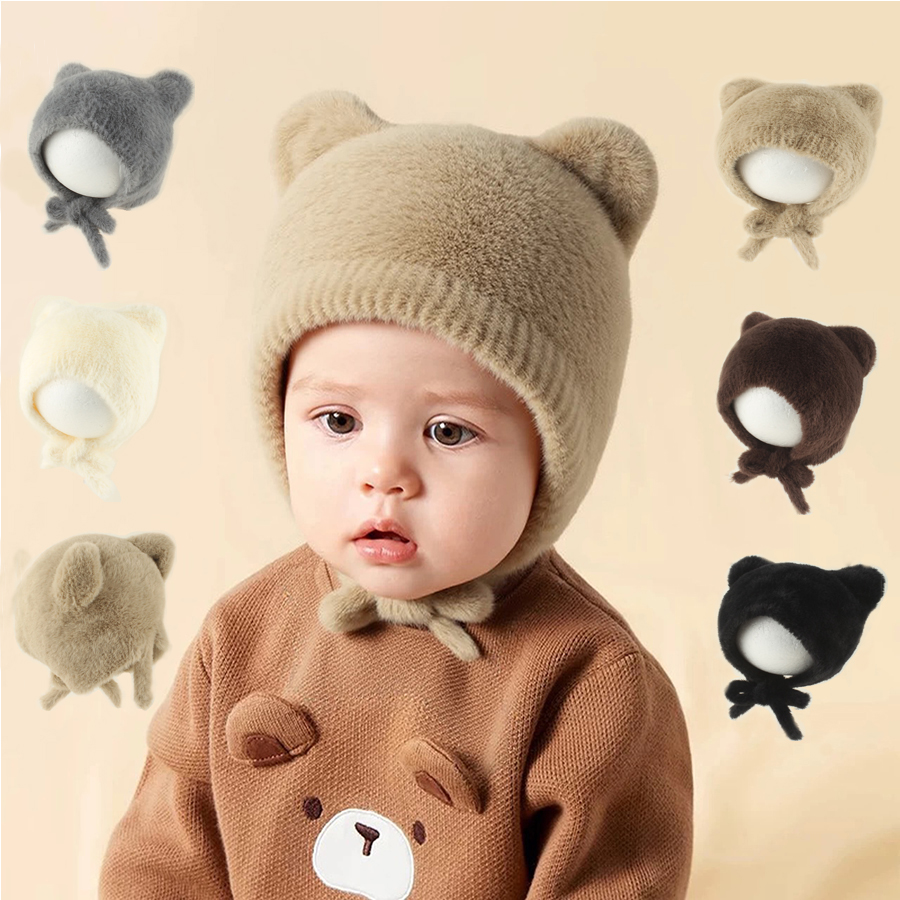 Urocza Dziecięca Czapka Dziana – Infant Beanie Hat With Ears recenzja i cena