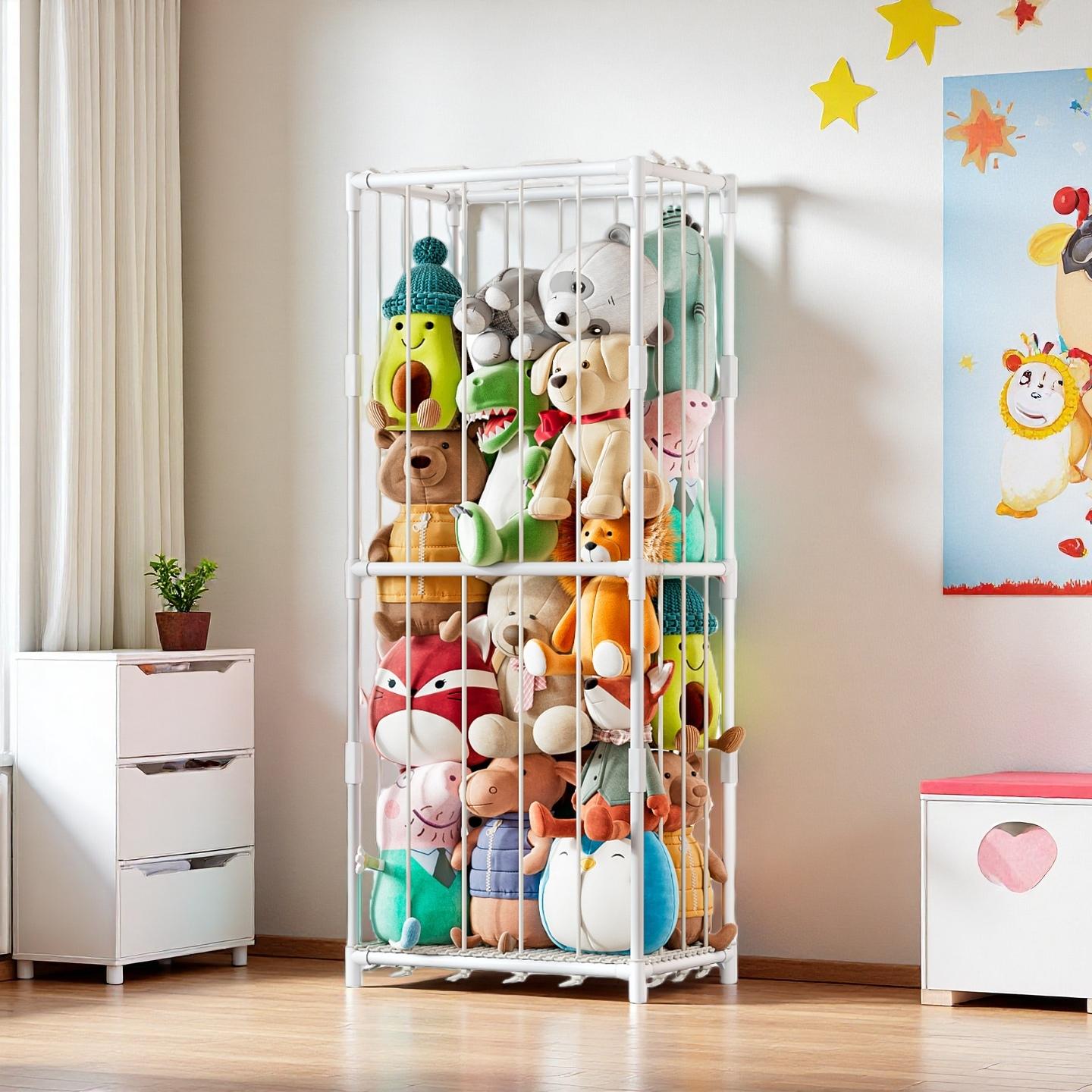 Pionowy organizer na pluszaki  – Nursery recenzja i cena