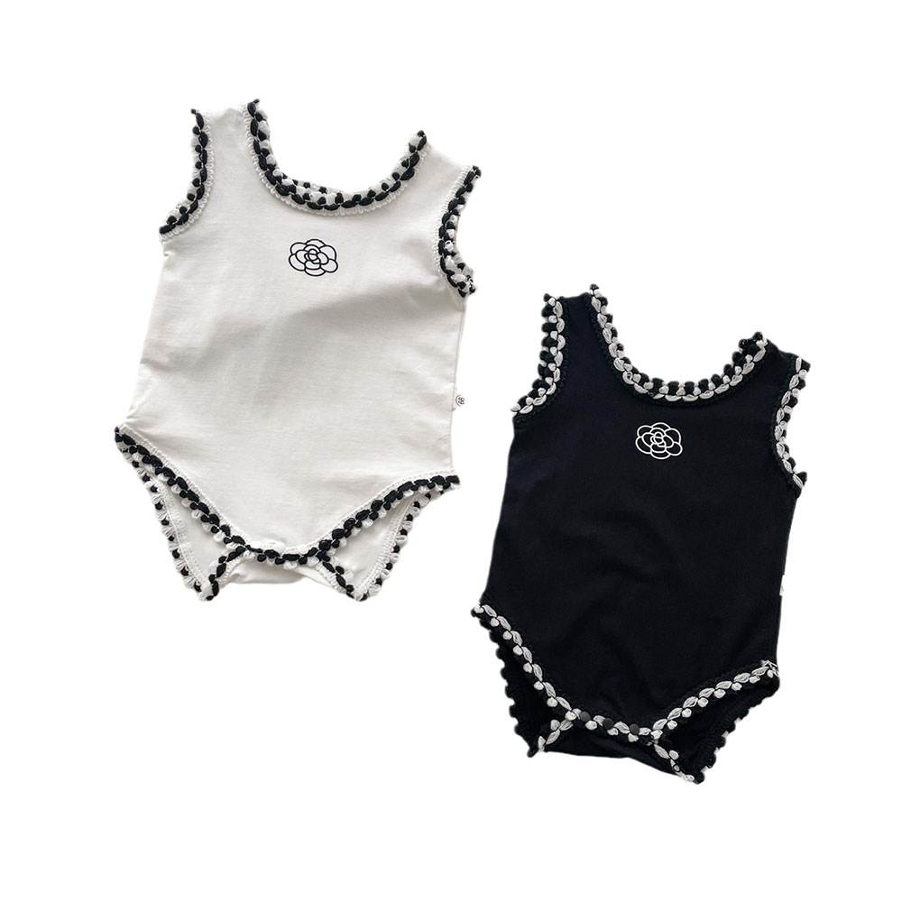Dziecięcy niemowlęcy dziewczęc – Baby Summer Linen Sleeveless Jumpsuit recenzja i cena