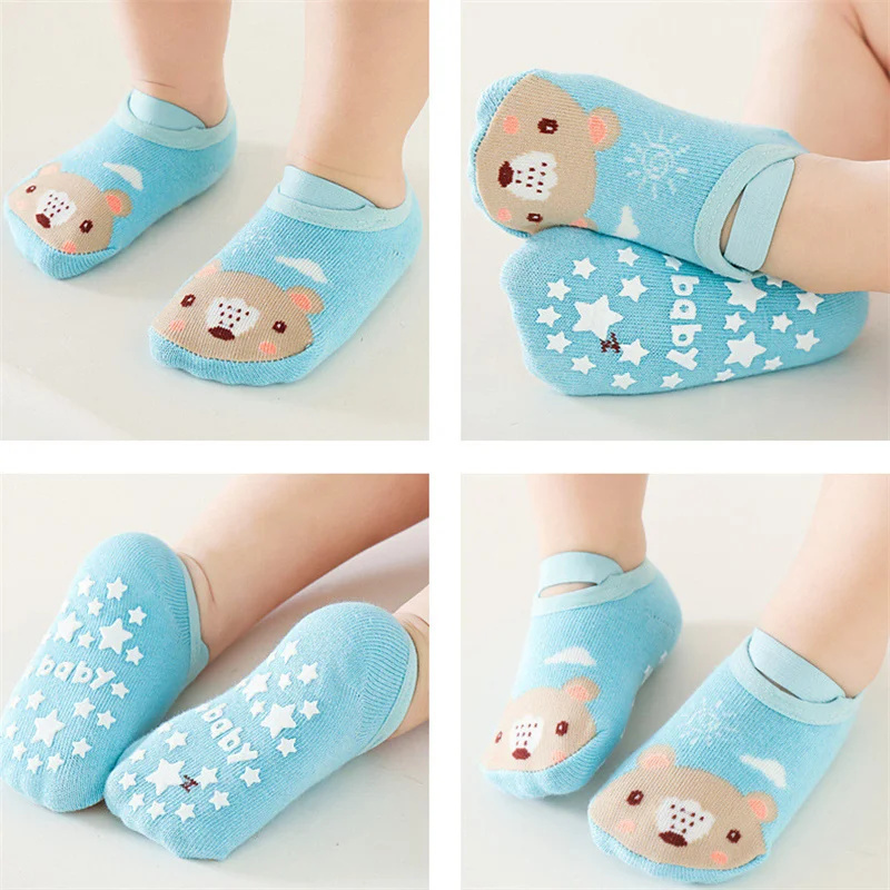 0-3 lata Noworodek Dziewczynki – Unisex Baby Socks Non Slip recenzja i cena