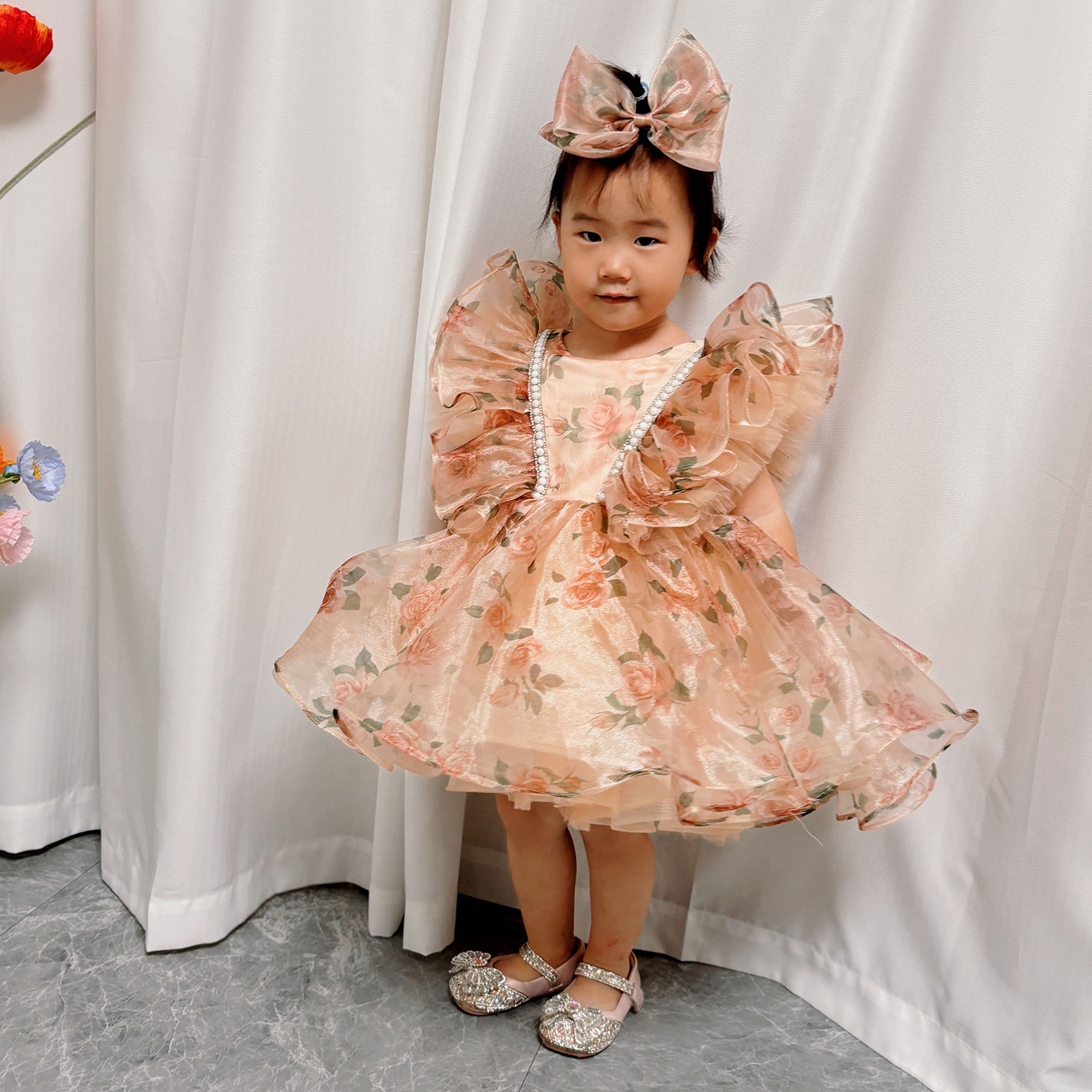 Dreamy Vow J225 Oszałamiająca  – Toddler Girl Tulle Party Dress recenzja i cena